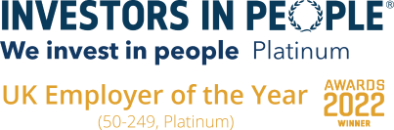 Investors in People Platinum Award Employer of the Year