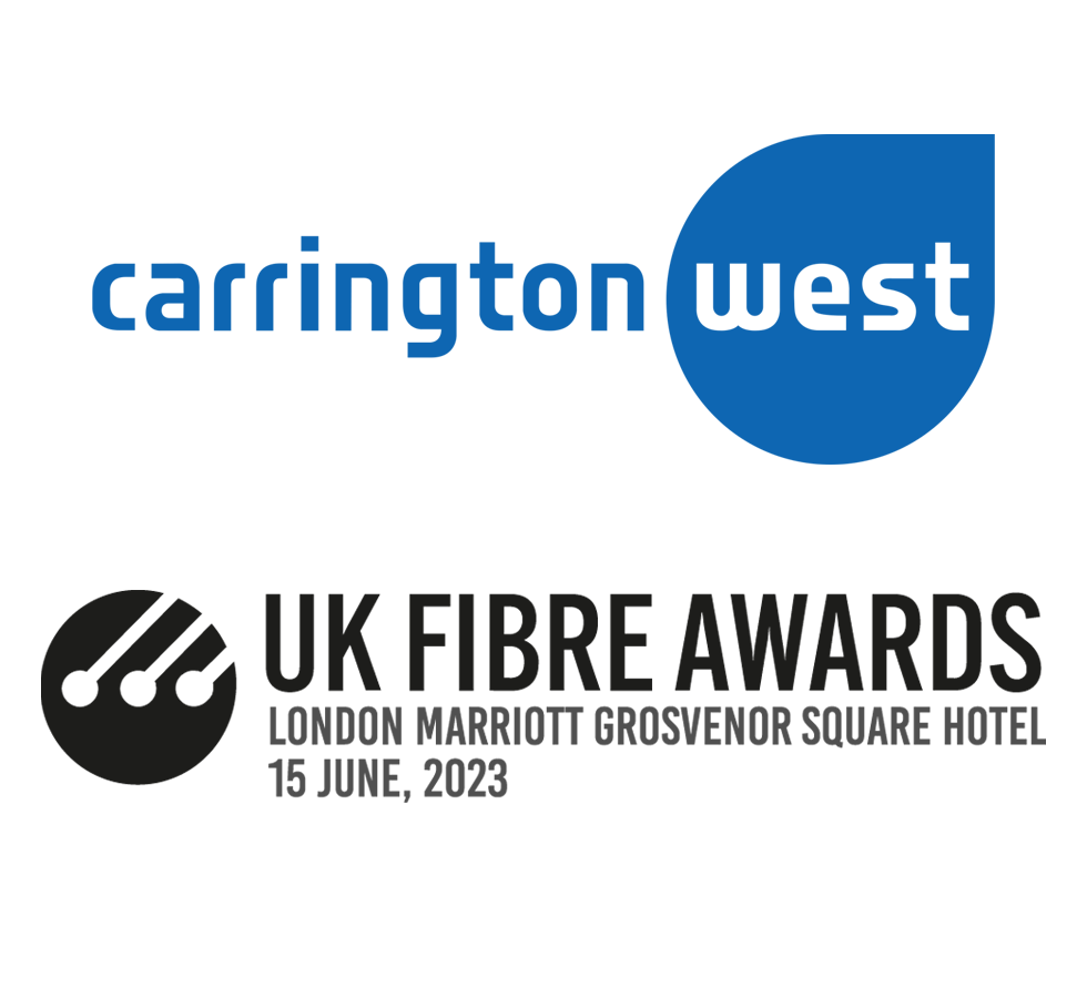 UK Fibre Awards 2023 sponsors Carrington West 