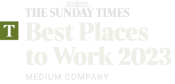 Sunday Times Best Places to Work 2023 award