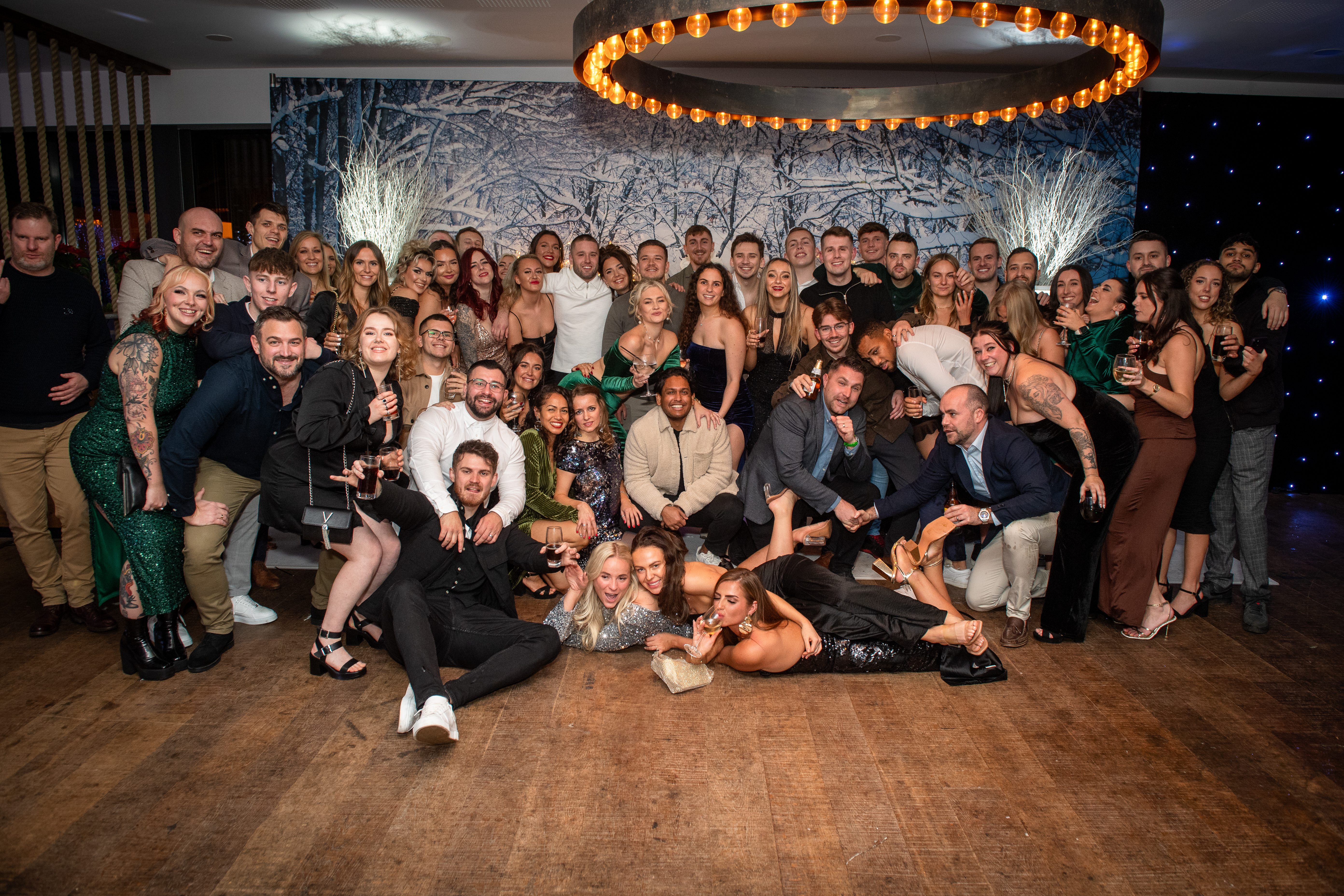 Carrington West Team at the 2023 Christmas party