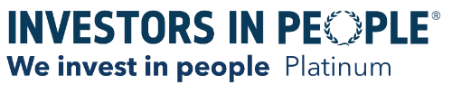 The Investors in People Platinum Logo: We Invest in People