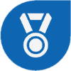 Icon showing a medal to denote membership to our big biller club