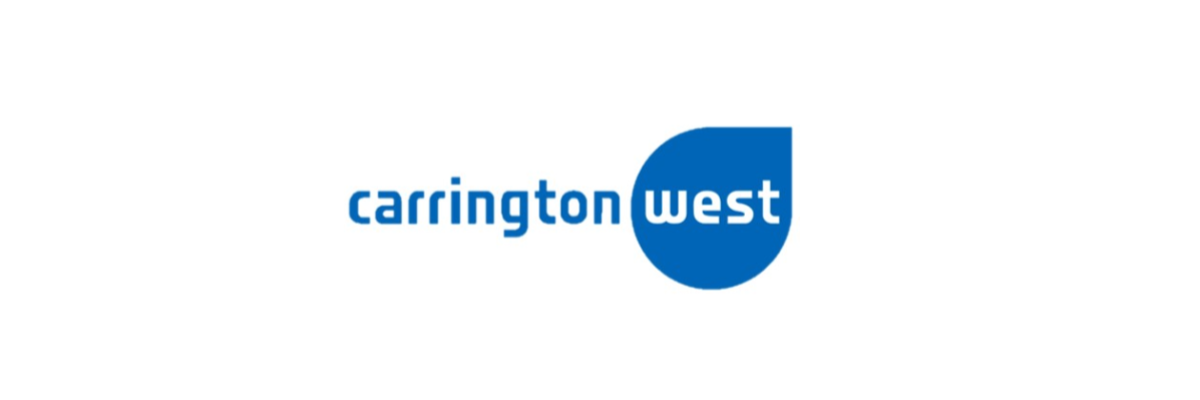 Carrington West logo banner